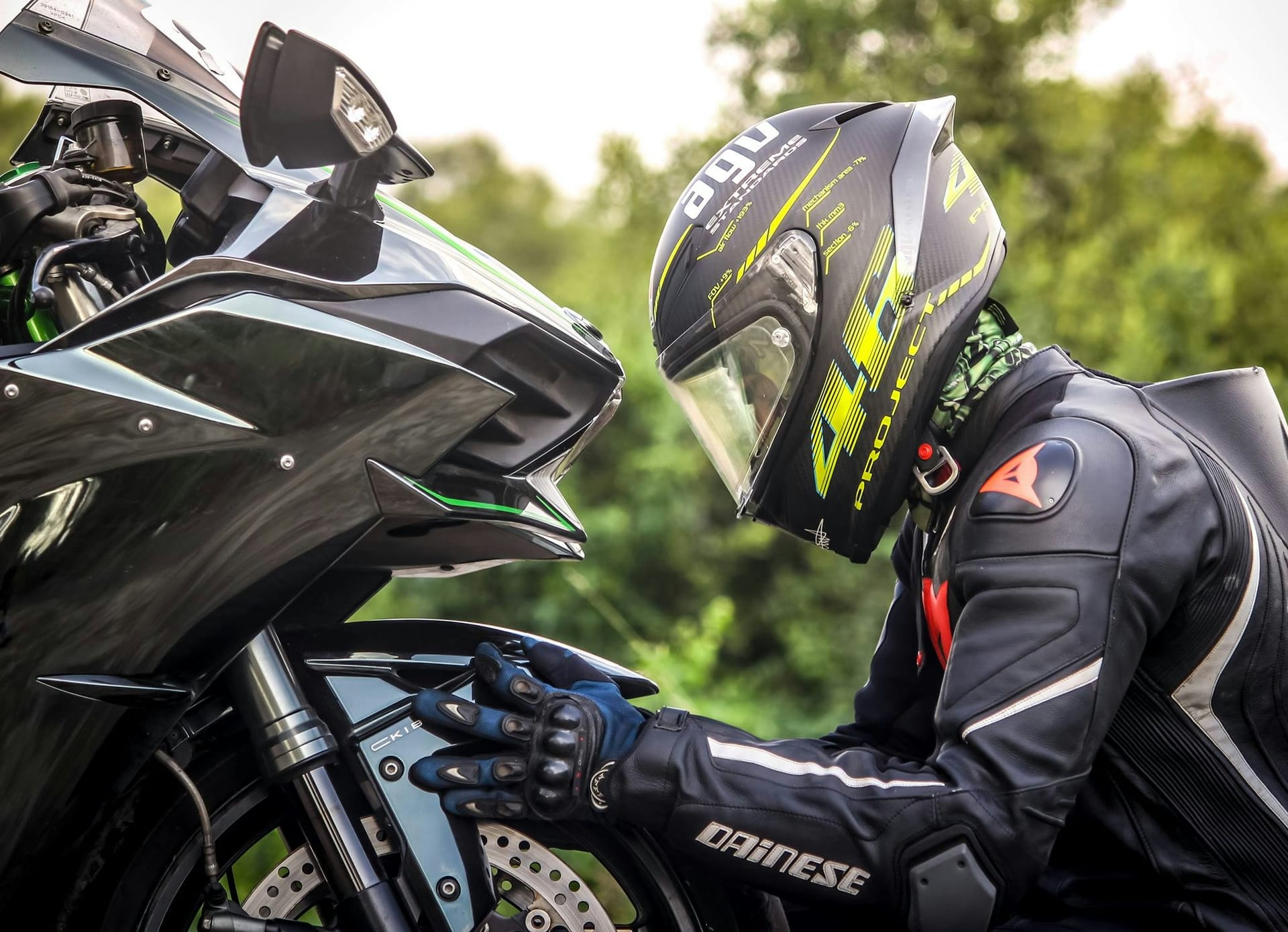 Motorcycle secured for insurer collection